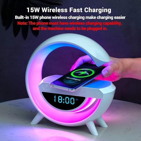 BT-3401 Led Wireless Charging Speaker