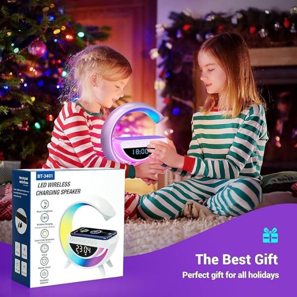 BT-3401 Led Wireless Charging Speaker