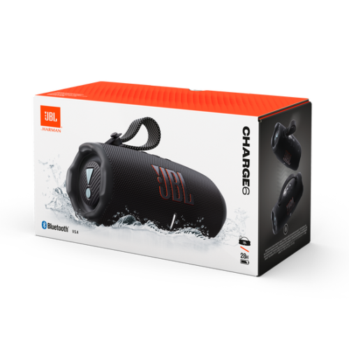 JBL Charge 6 Portable Bluetooth Speaker Black