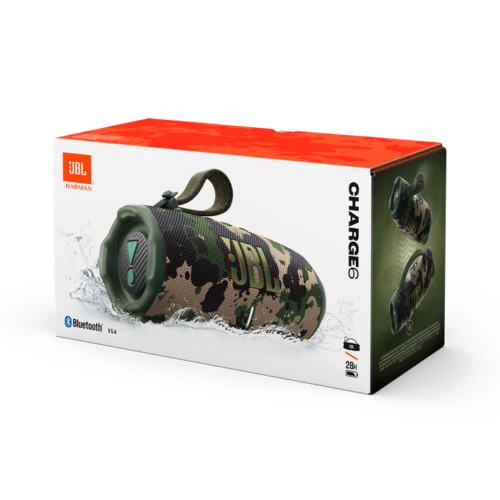 JBL Charge 6 Bluetooth Speaker- Camouflage