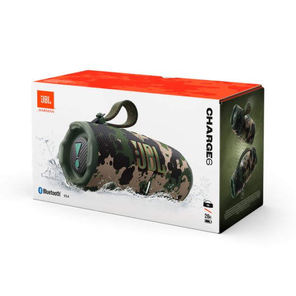 JBL Charge 6 Bluetooth Speaker- Camouflage