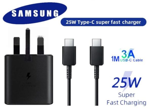 Samsung 25W Usb-C Charger + Cable Org.